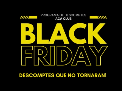 Black Friday: estalvia més que mai amb el Club