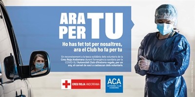 L'Automòbil Club d'Andorra regala, per un any, el carnet de soci a cadascun dels voluntaris